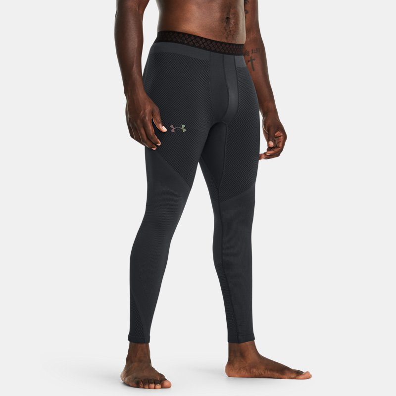 Legging Under Armour RUSH™ ColdGear® Seamless para hombre Negro / Negro XL